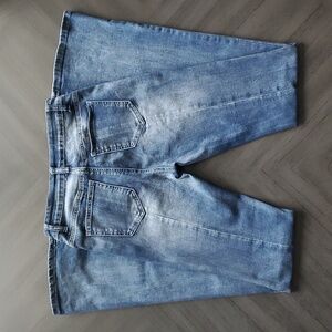 SHEIN Flared Jeans With Split Hem